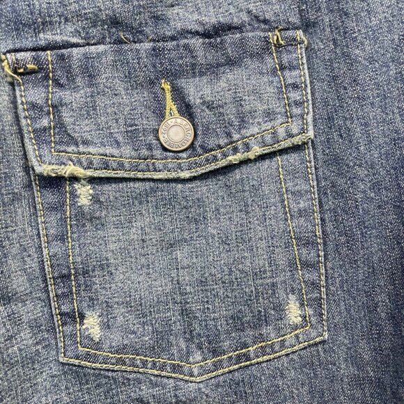 Abercrombie & Fitch Flare Jeans Size 2 Distressed Cotton Vintage Baggy New - Picture 9 of 15